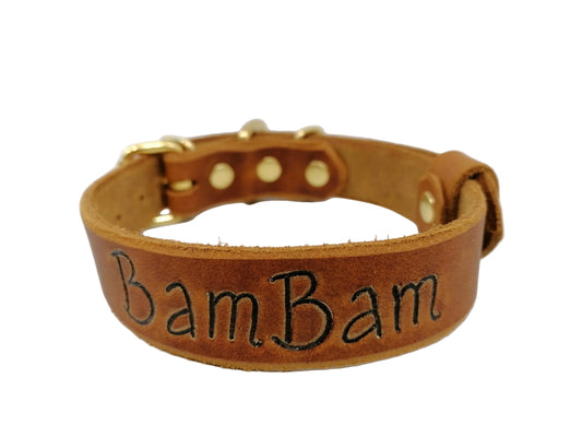 Gravur auf Halsband
