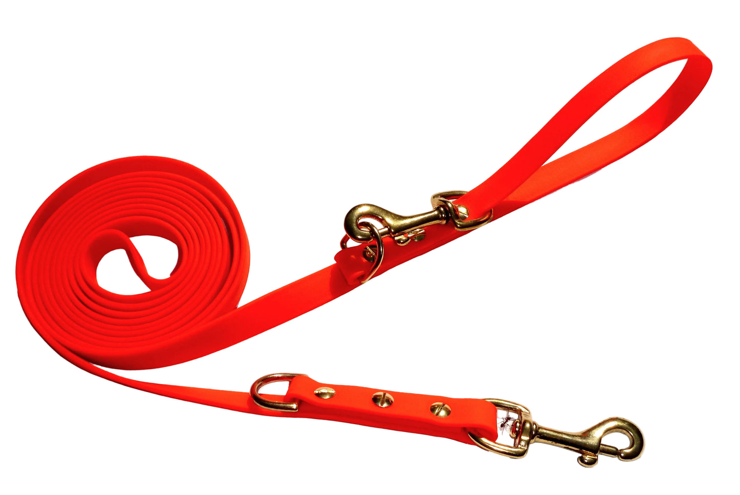 Biothane 3 m mit zus. Karabiner in der Handschlaufe