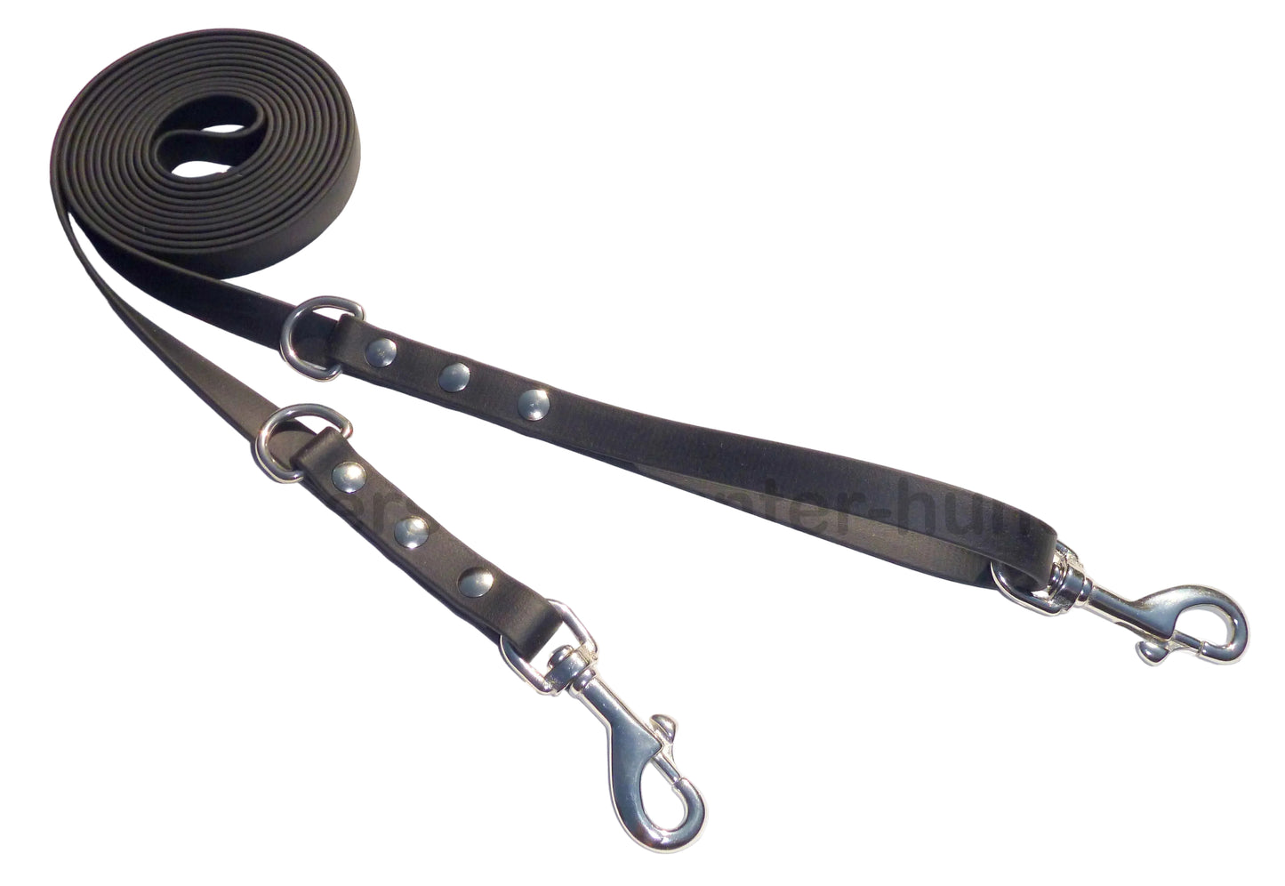 Biothane 3 m mit zus. Karabiner in der Handschlaufe