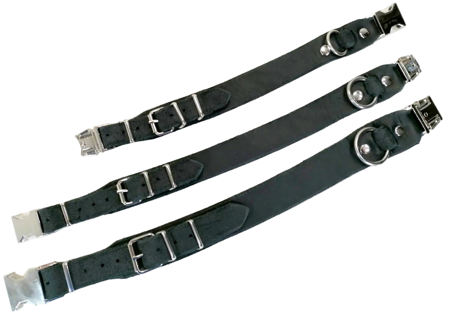 "Elliot" Halsband Klick, verstellbar, Fettleder, Leder, Hund