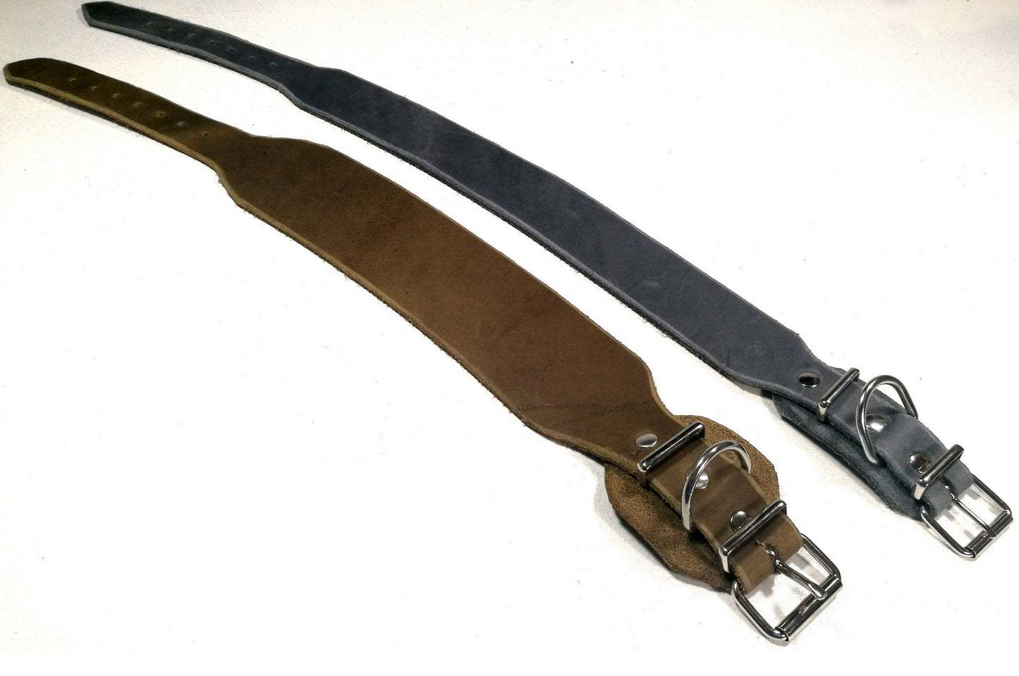 Windhund-Halsband, Leder, Fettleder, Hund (40 mm)