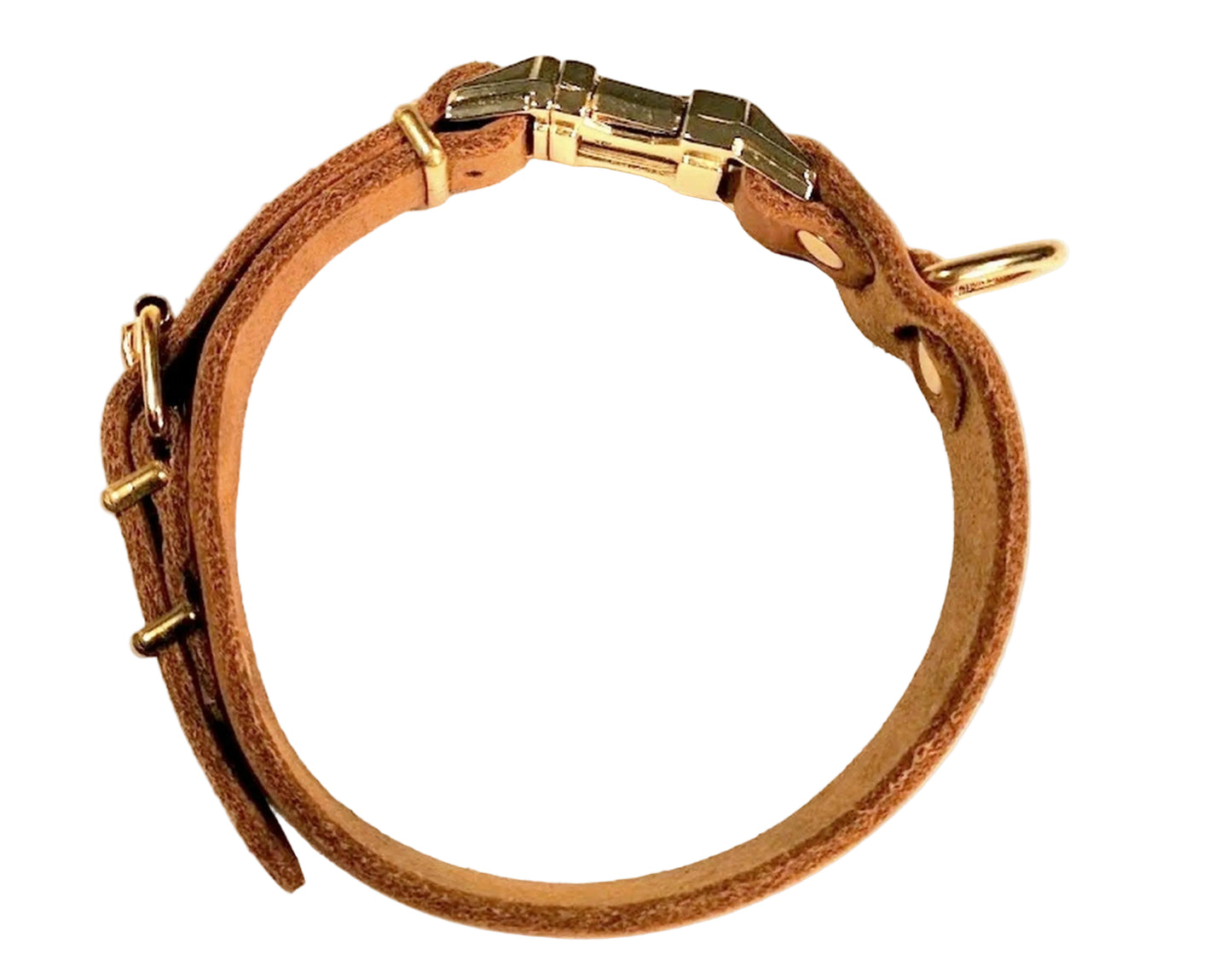 "Elliot" Halsband Klick, verstellbar, Fettleder, Leder, Hund