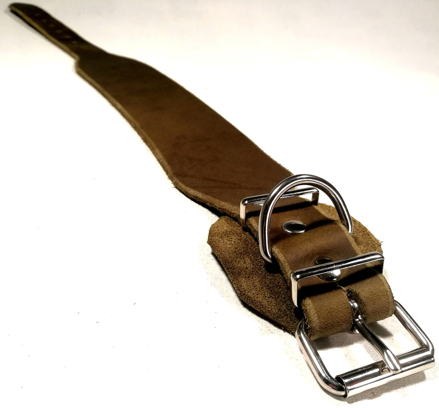 Windhund-Halsband, Leder, Fettleder, Hund (40 mm)