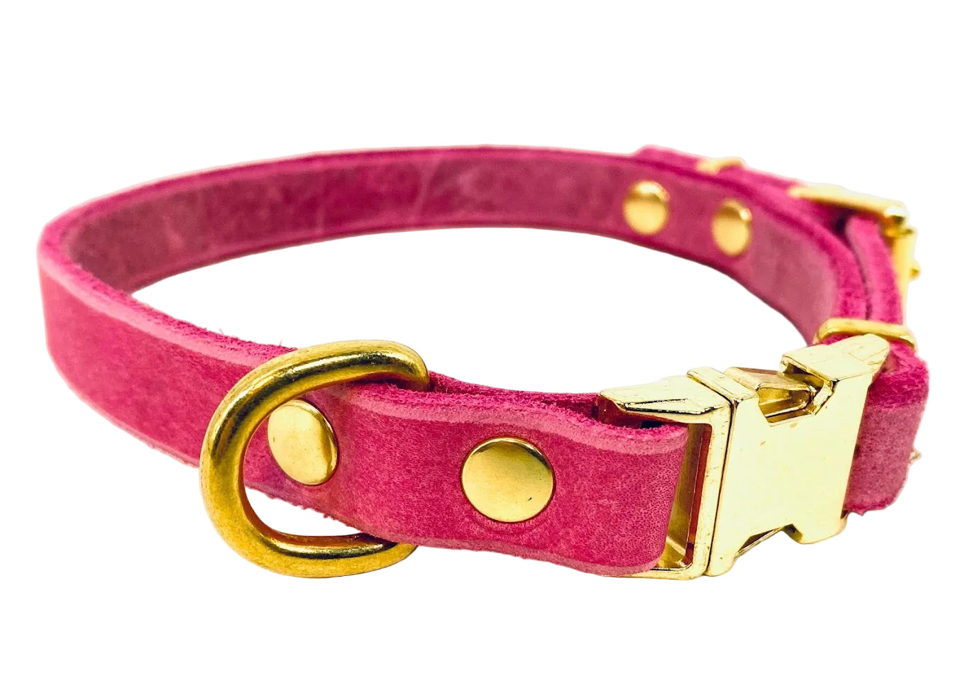 "Elliot" Halsband Klick, verstellbar, Fettleder, Leder, Hund