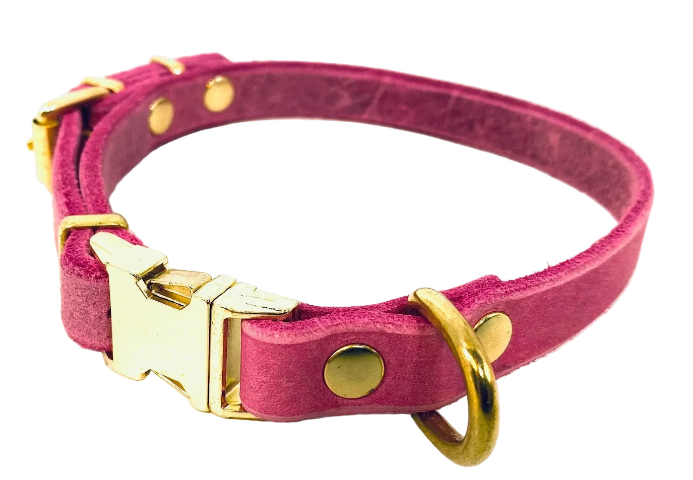 "Elliot" Halsband Klick, verstellbar, Fettleder, Leder, Hund