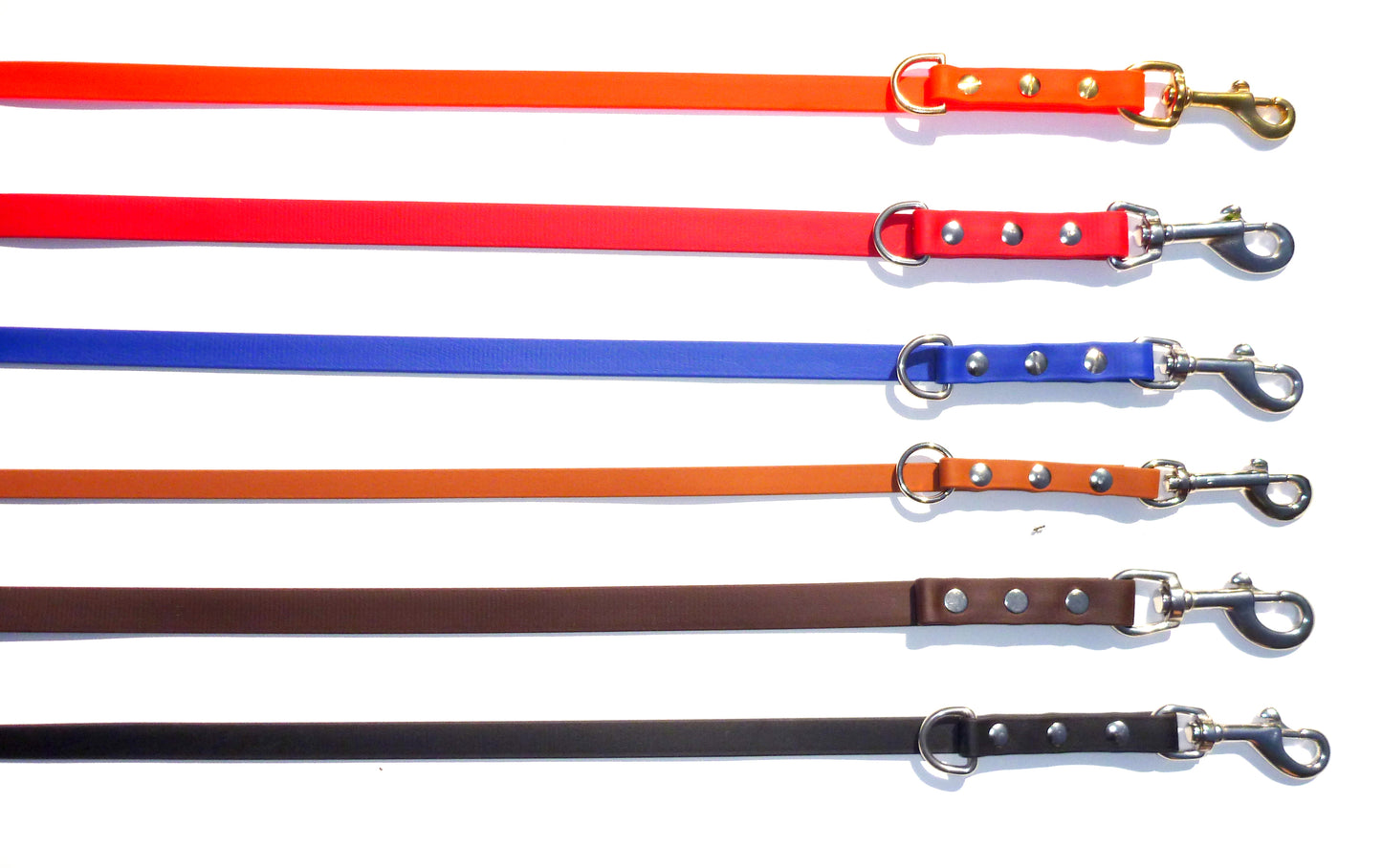 Biothane 3 m mit zus. Karabiner in der Handschlaufe