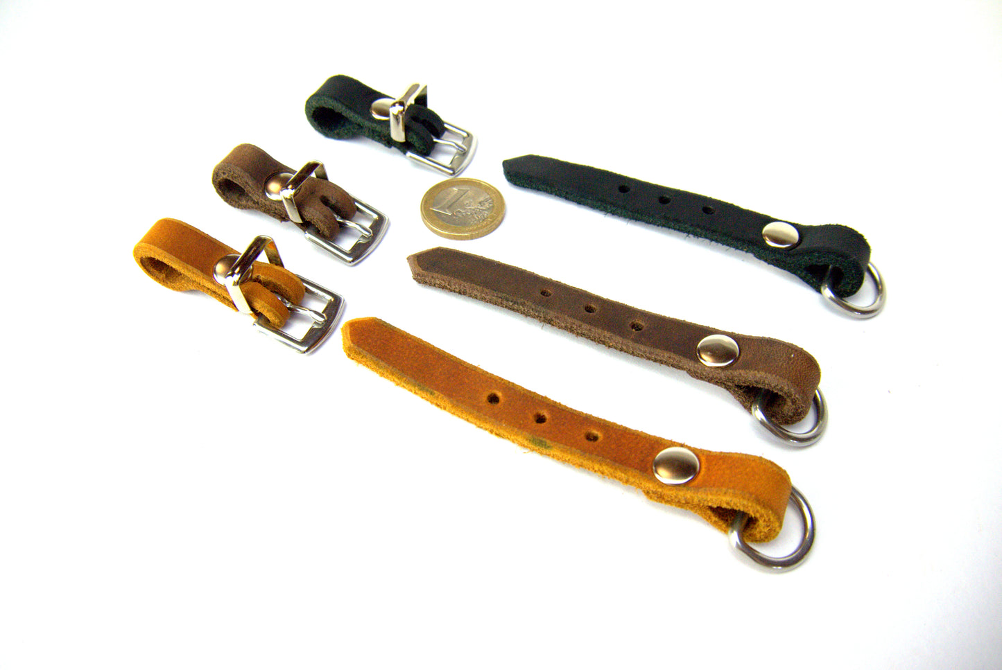 Fettleder Adapter Halsband Mini für Seil
