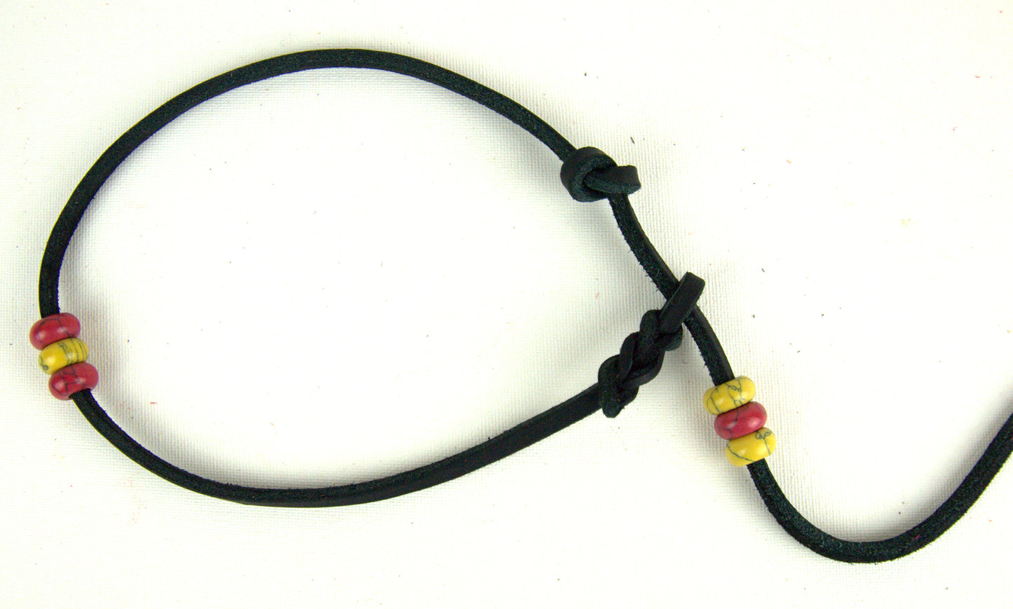 "Malou" Zugstopp, Halsband geflochten, Leder, Fettleder, Hund